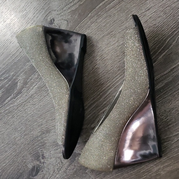 Bandolino Silver Metallic Tufflove Sz 9.5 - Picture 8 of 14